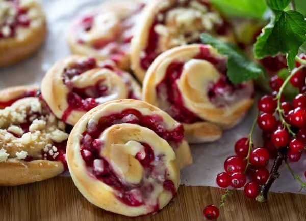 Red Currant Pastries