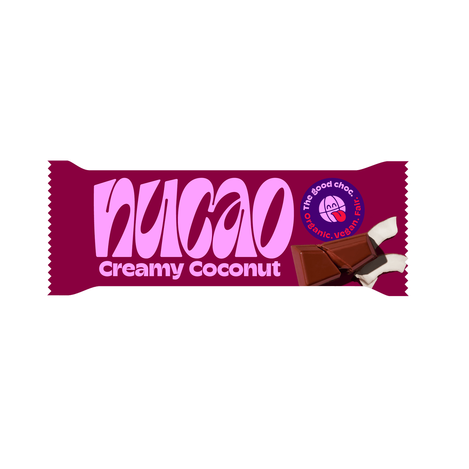 Chocolate Bar Creamy Coconut, Organic, 33g
