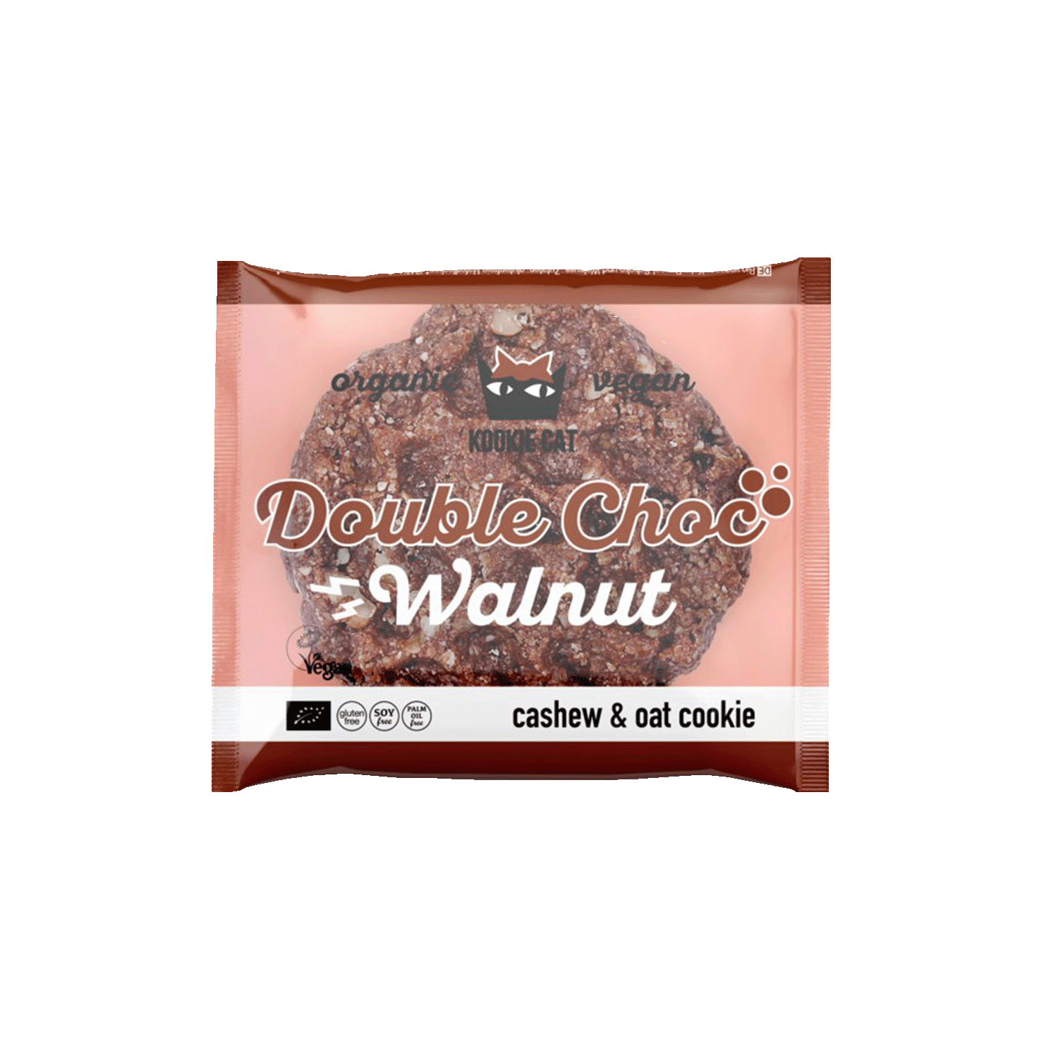 Cashew-Hafer-Keks Double Choc Walnuss, BIO, 50g