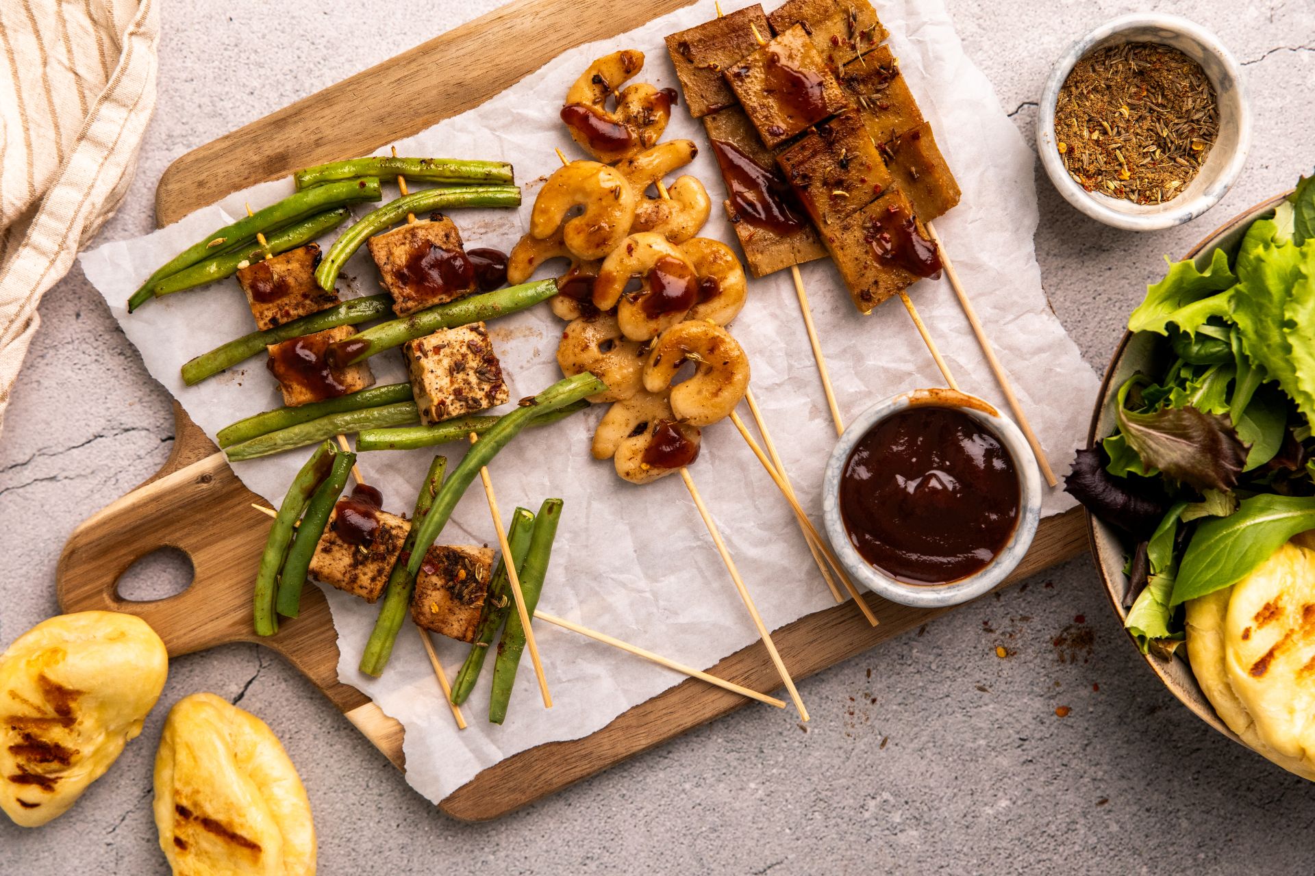 Vegane Shaokao-Spieße – Grillen Sichuan-Style