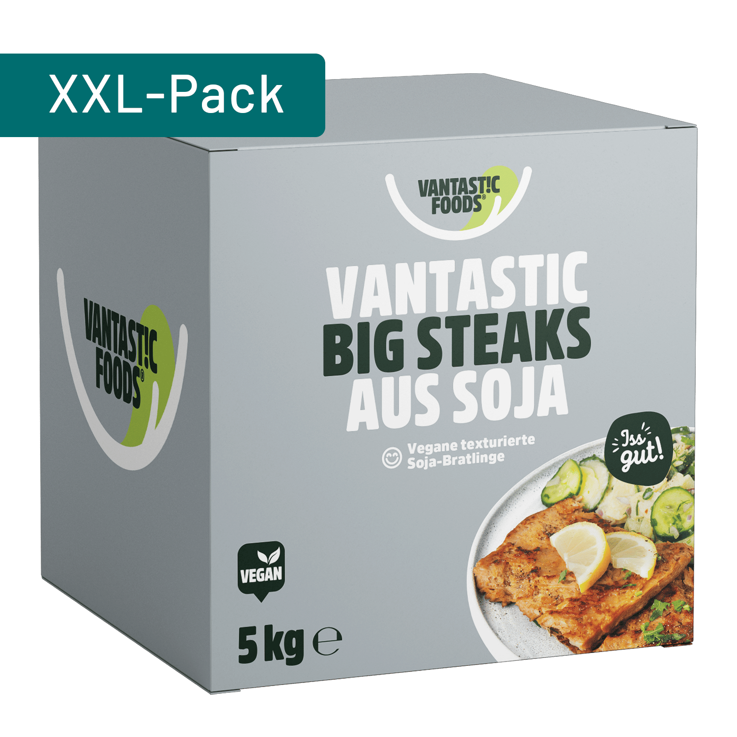 Vantastic Big Steaks aus Soja, 5kg
