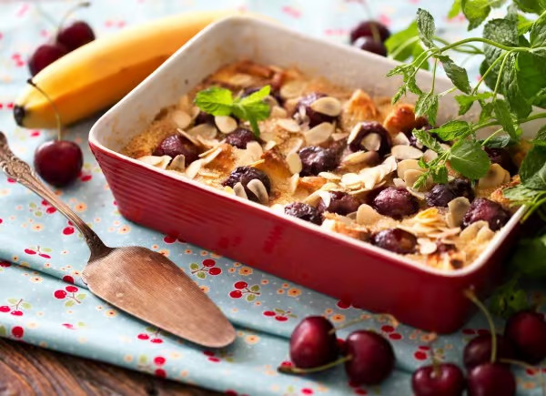 Banana-Cherry-Casserole