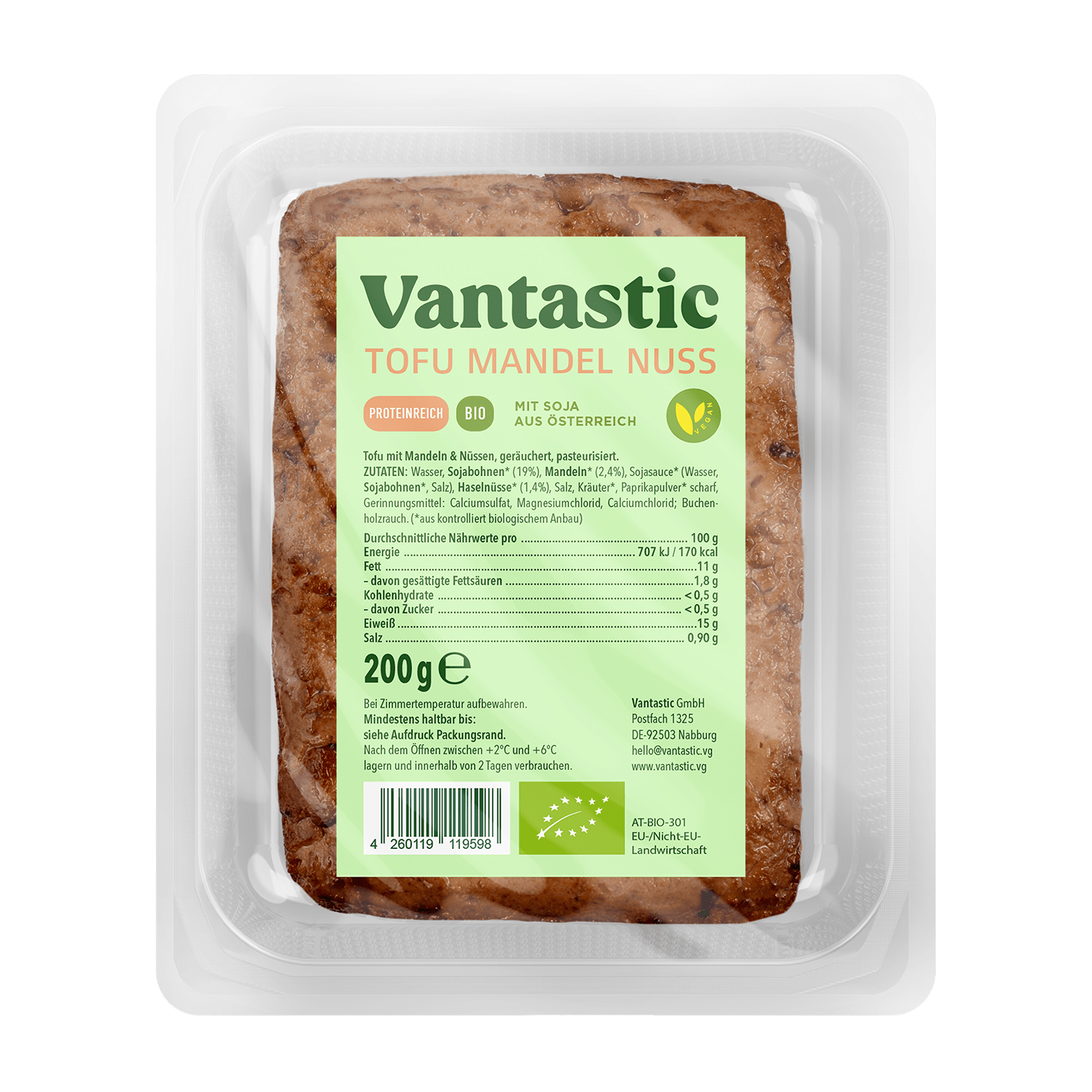 Bio Tofu Mandel Nuss