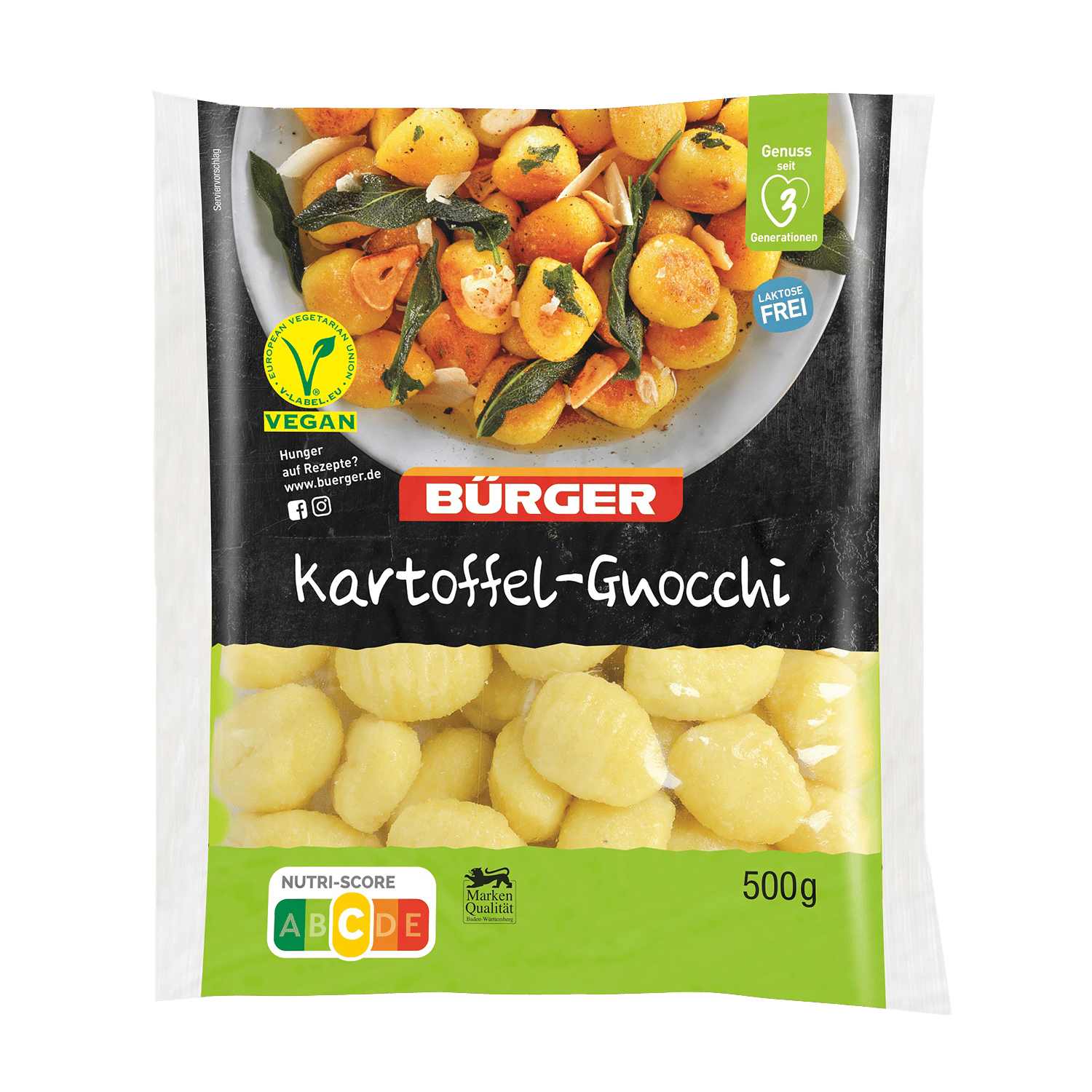Kartoffel-Gnocchi, 500g