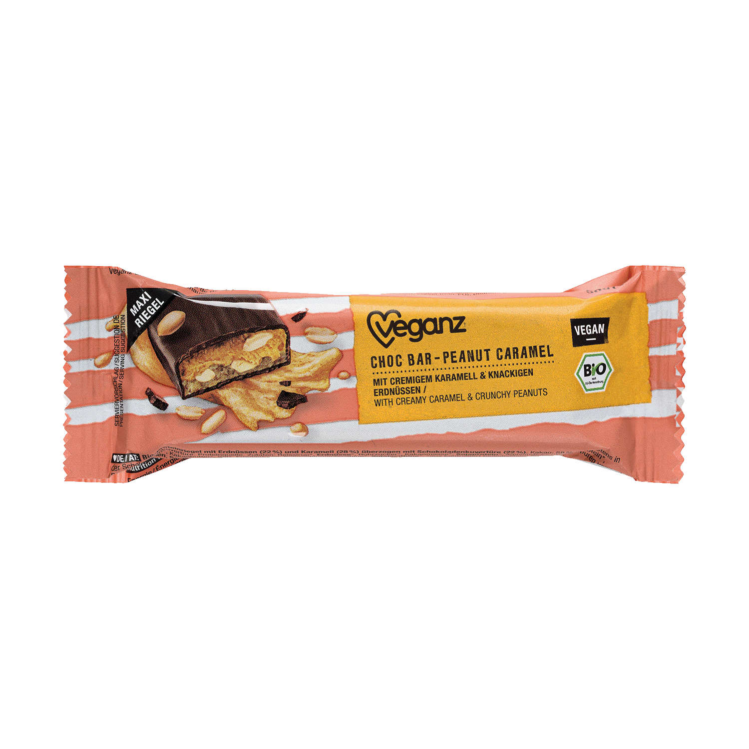 Protein Choc Bar Peanut Caramel, Organic, 50g