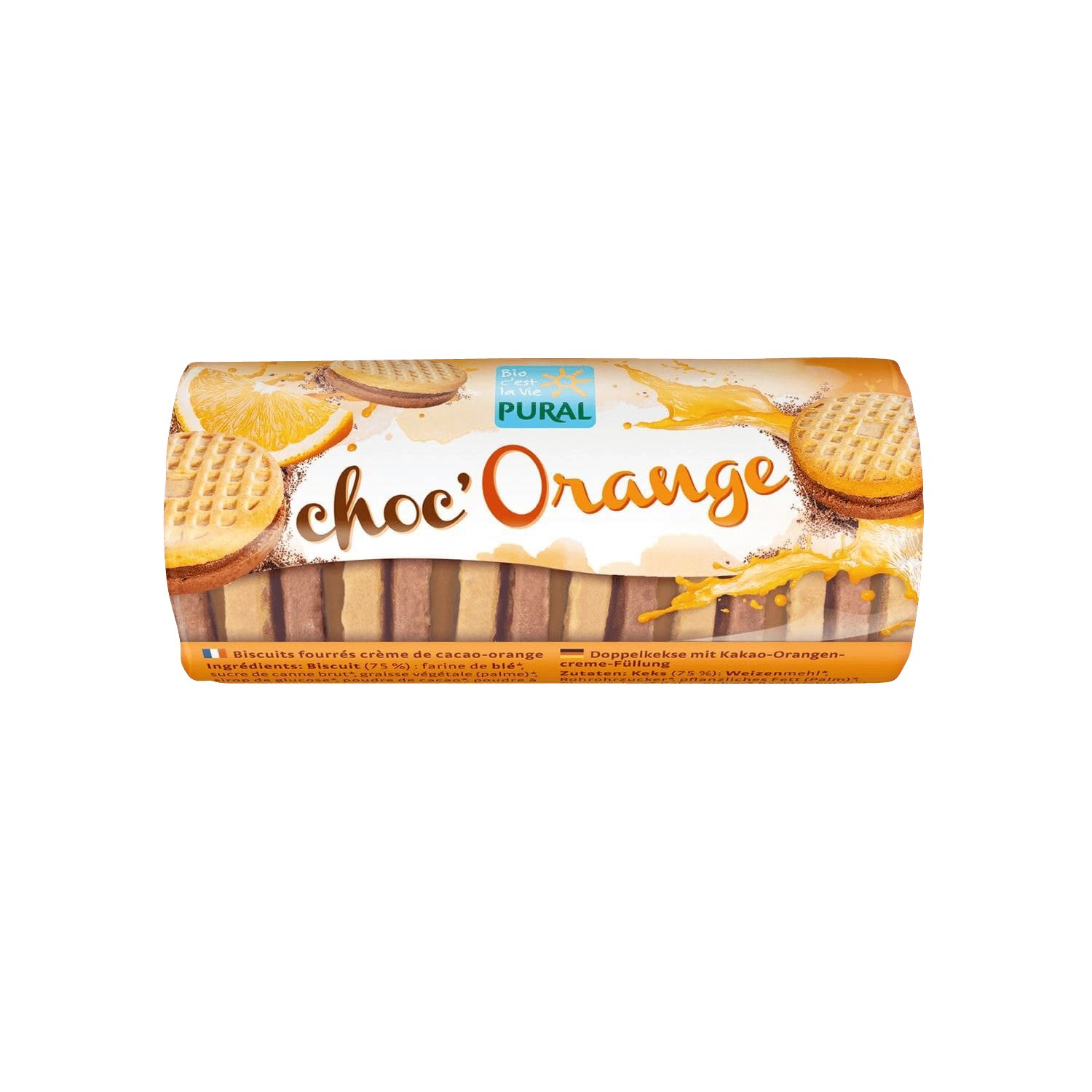 Biobis Double-Biscuits Choc'Orange, Organic, 300g