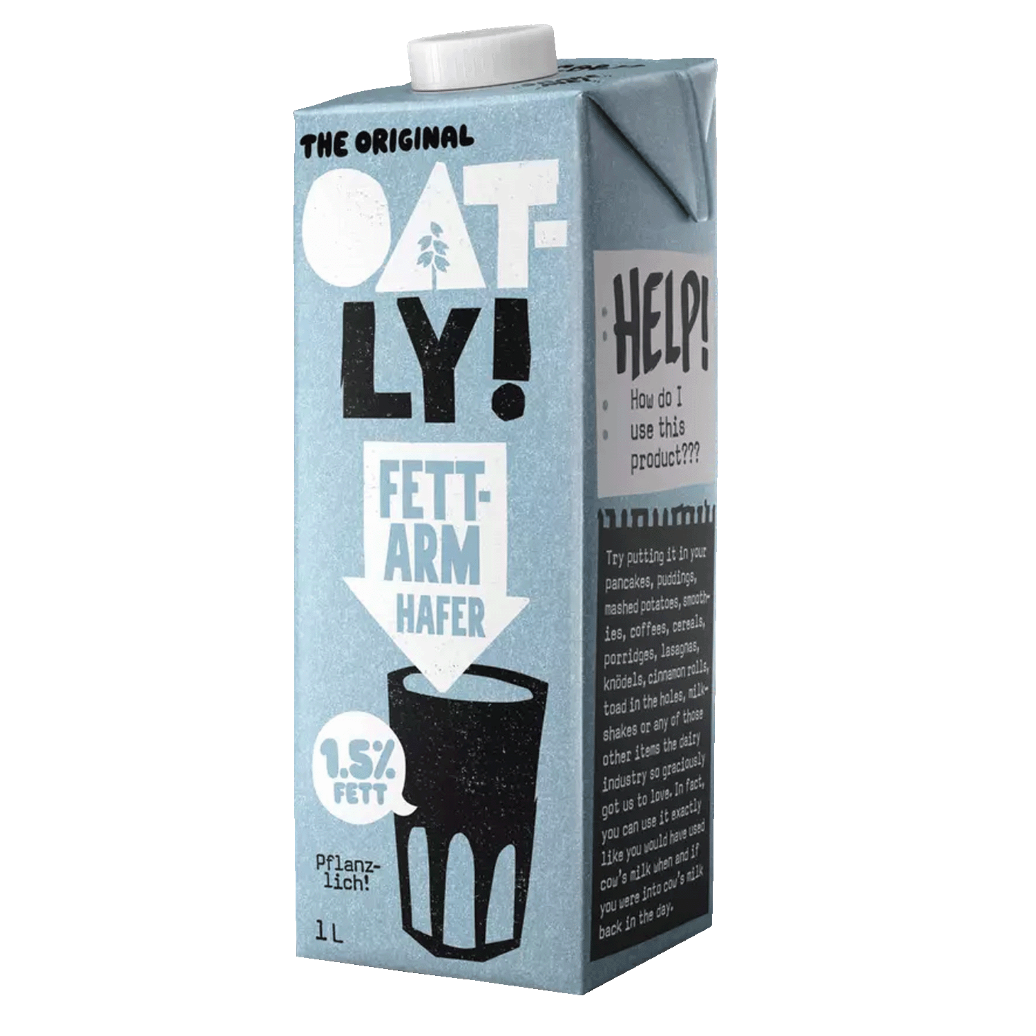 Oat Drink Low Fat 1 5% Fat, 1l