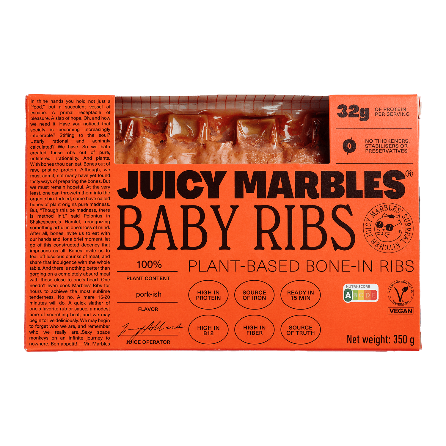 Vegan Baby Ribs