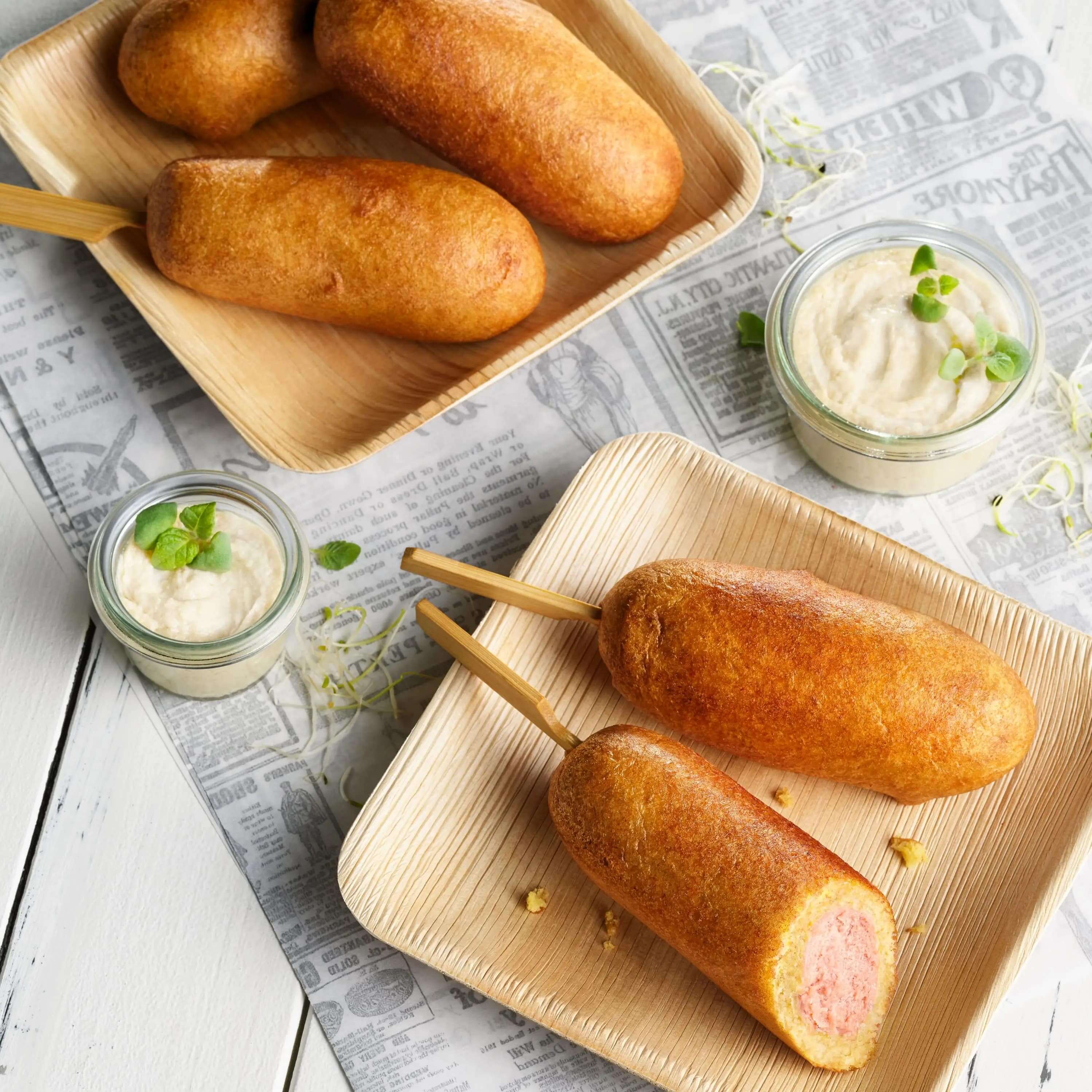 Vegane Corn Dogs