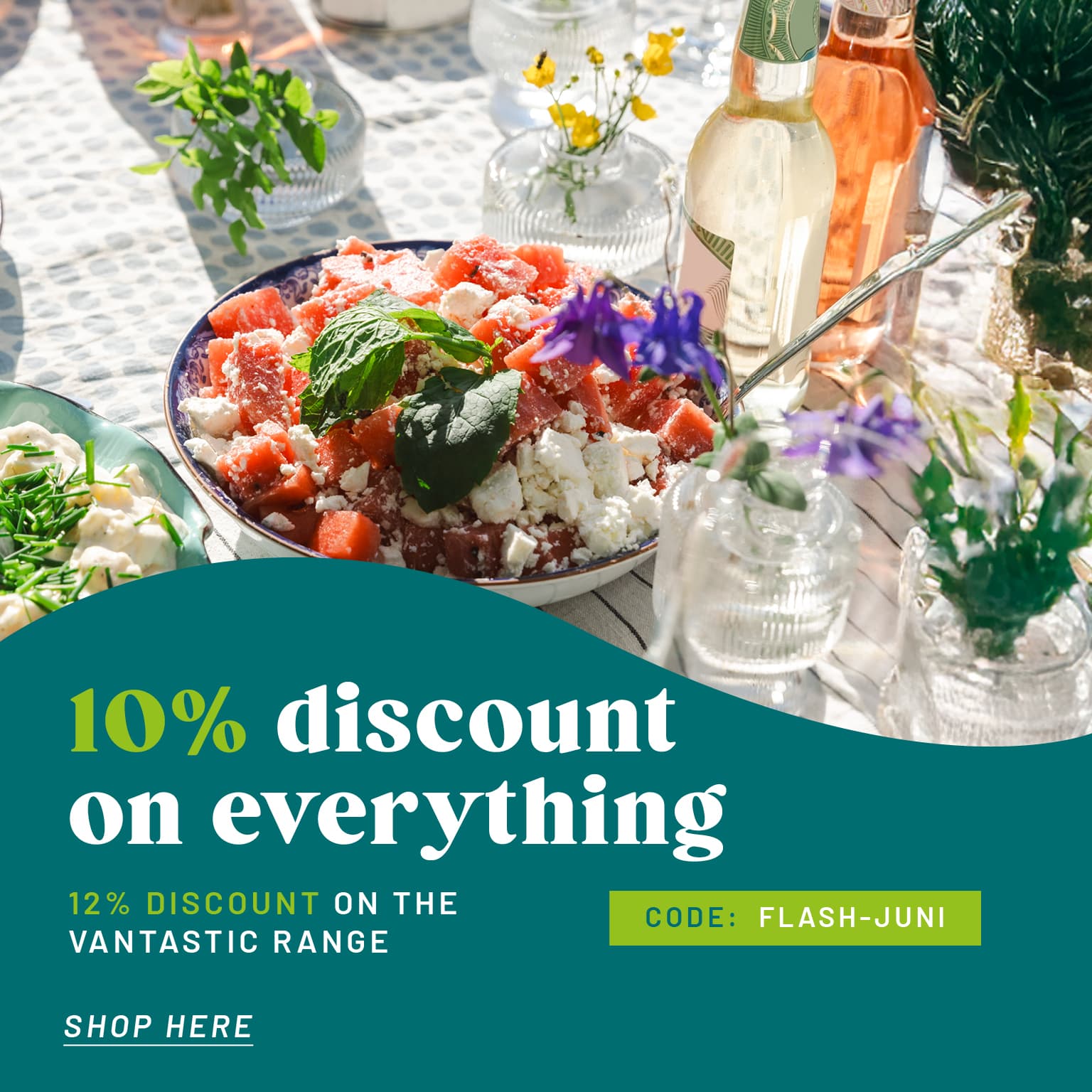 10% discount on everything