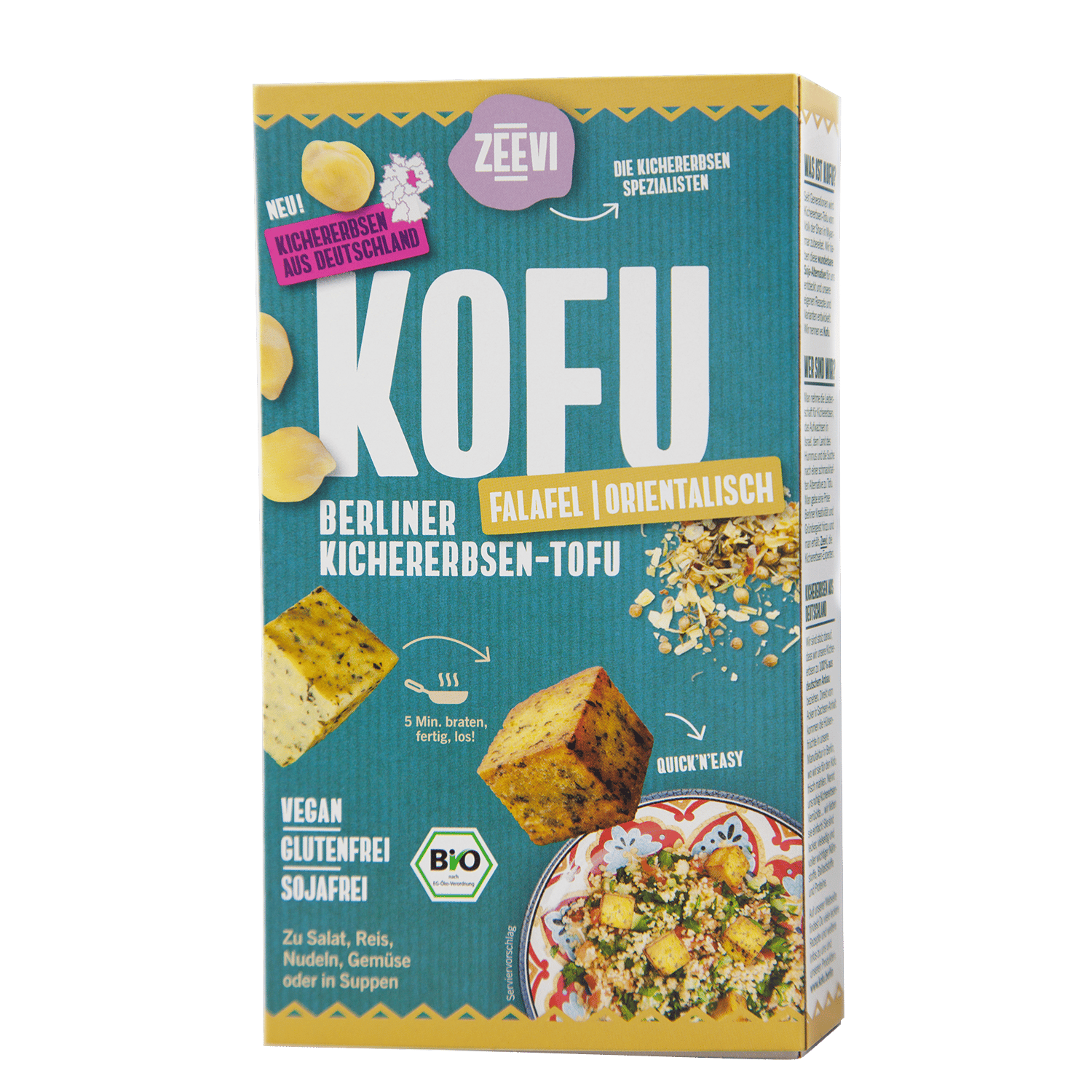 Kofu Falafel, Organic, 200g