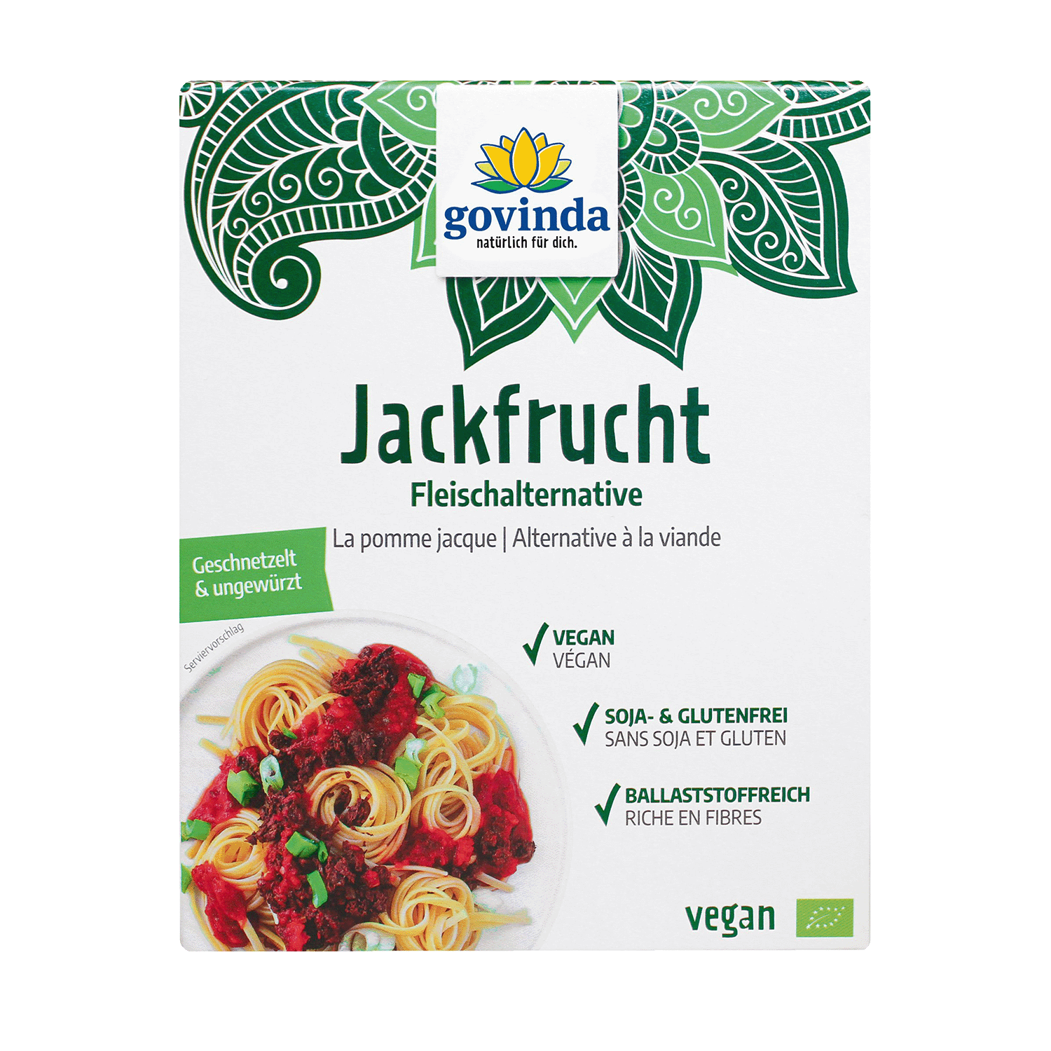 Jackfruit pulp sliced, Organic, 200g
