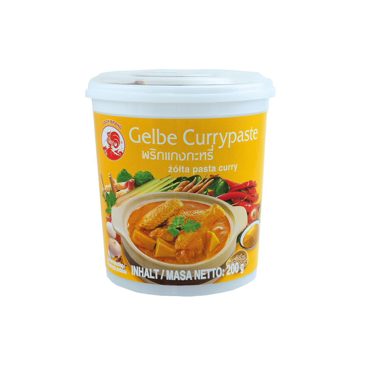 Currypaste Gelb, 200g