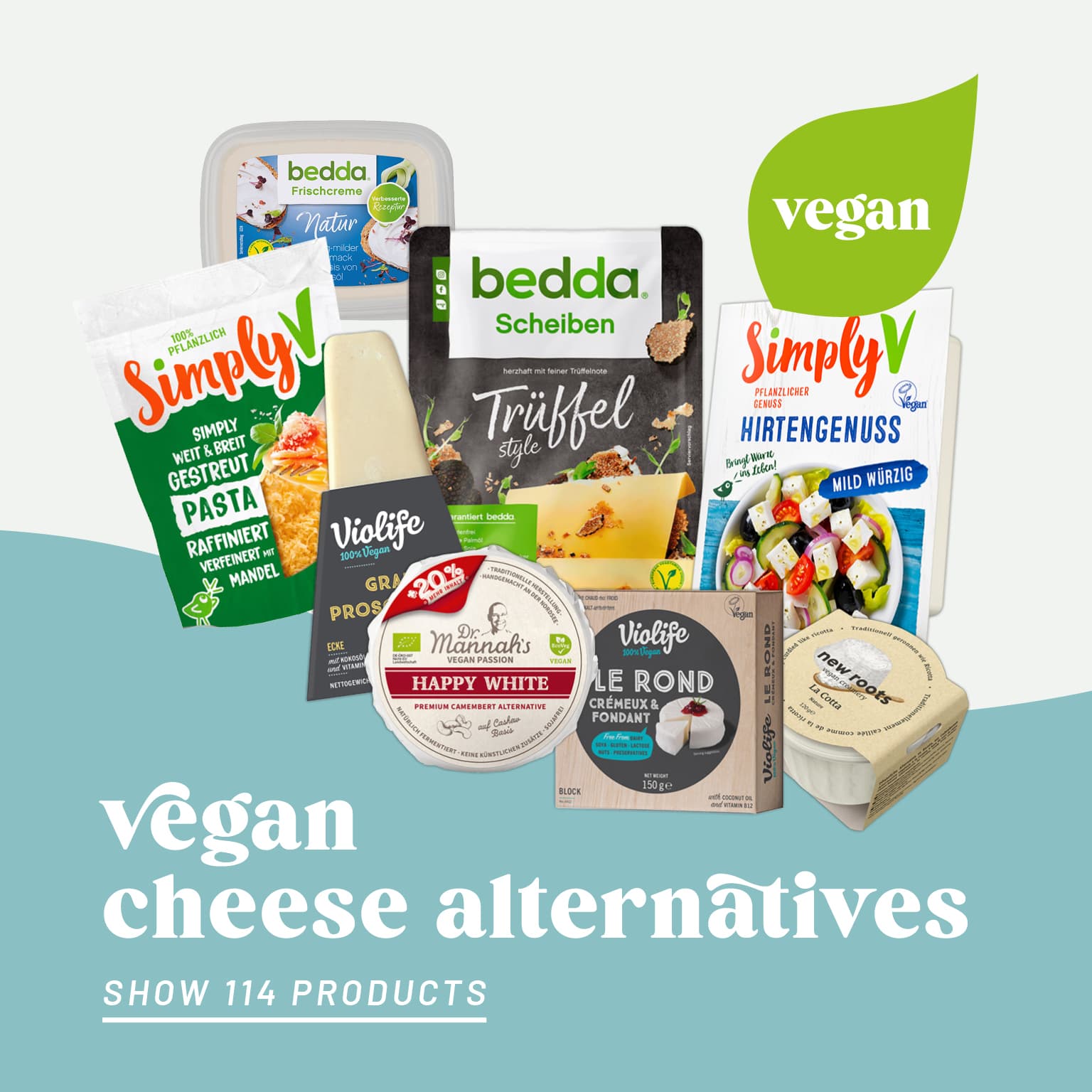vegan cheese alternatives
