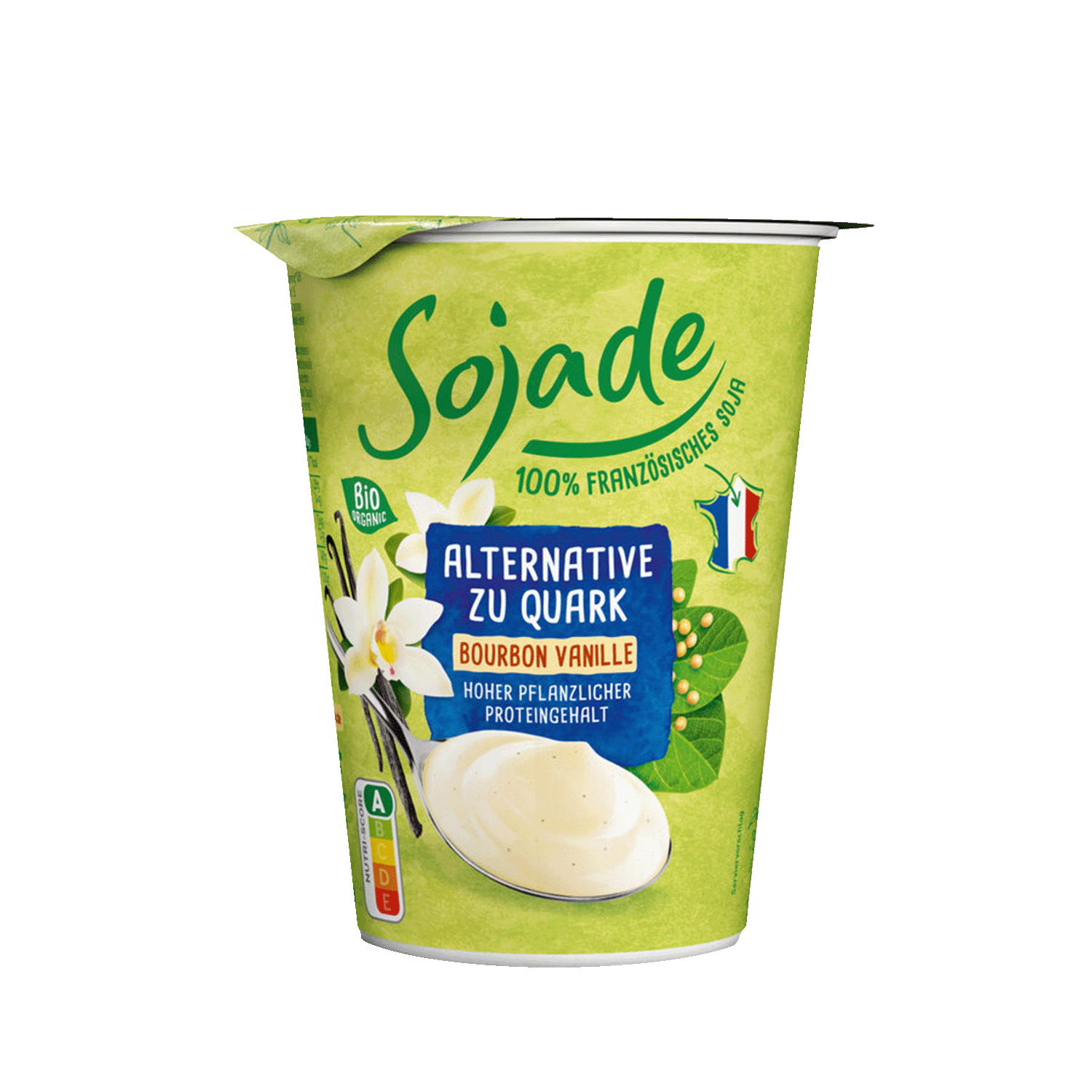 soya alternative to quark vanilla, Organic, 400g