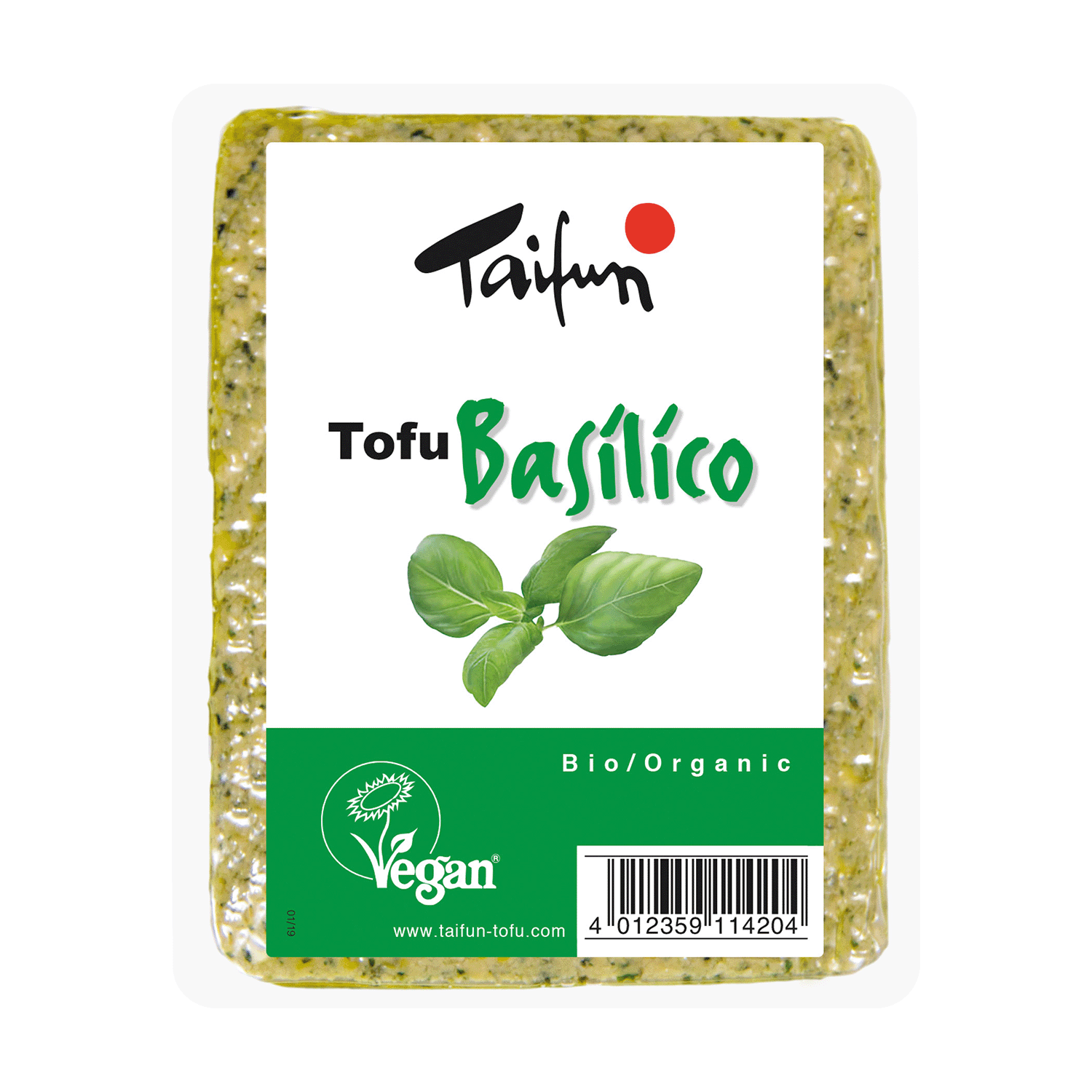 Tofu Basilico, BIO, 200g