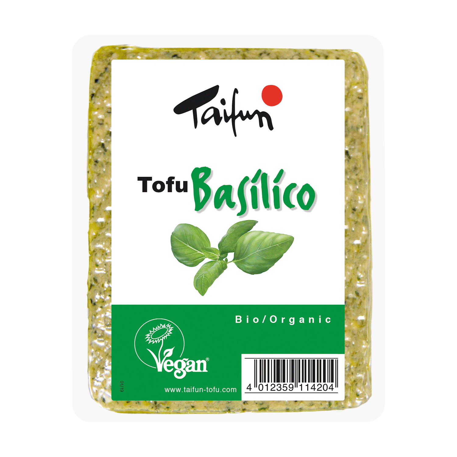 Tofu Basilico, Organic, 200g