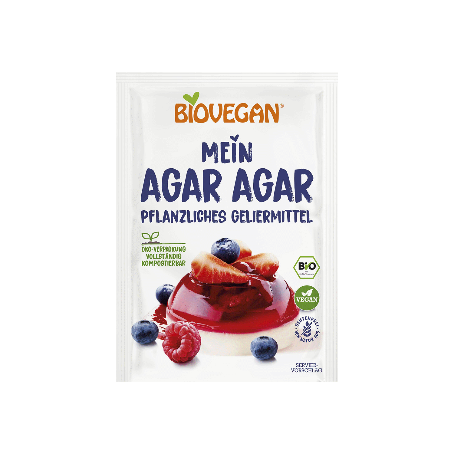 Veganes Ingwermousse mit Schokosoße
